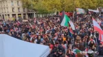 تجمع گسترده در پاریس در حمایت از لبنان و فلسطین و محکومیت ترور سید حسن نصرالله