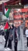 تظاهرات همبستگی با غزه و فلسطین در استکهلم سوئد