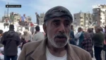 تصاویری از توزیع کیسه های آرد میان فلسطینی ها توسط آنروا