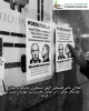 نصب آگهی بازداشت نتانیاهو به عنوان جنایتکار جنگی در خیابان‌های ورشو توسط فعالان حامی فلسطین