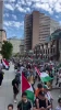تظاهرات حمایت از فلسطین در شهر مونترال کانادا