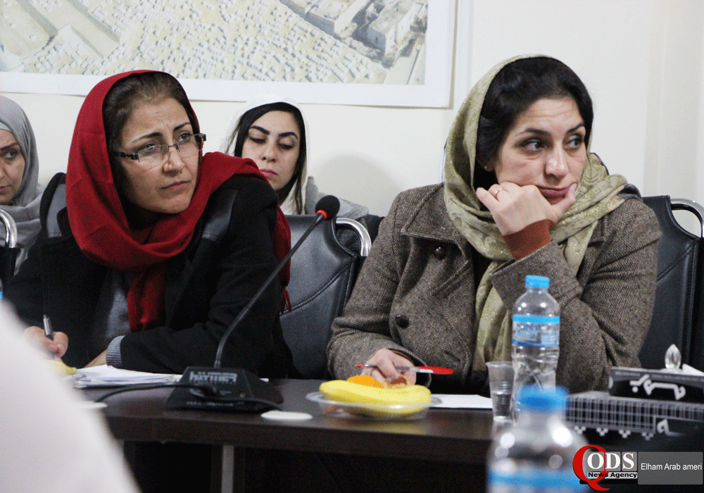 Syrian women intellectuals meet with SDPN chief 8